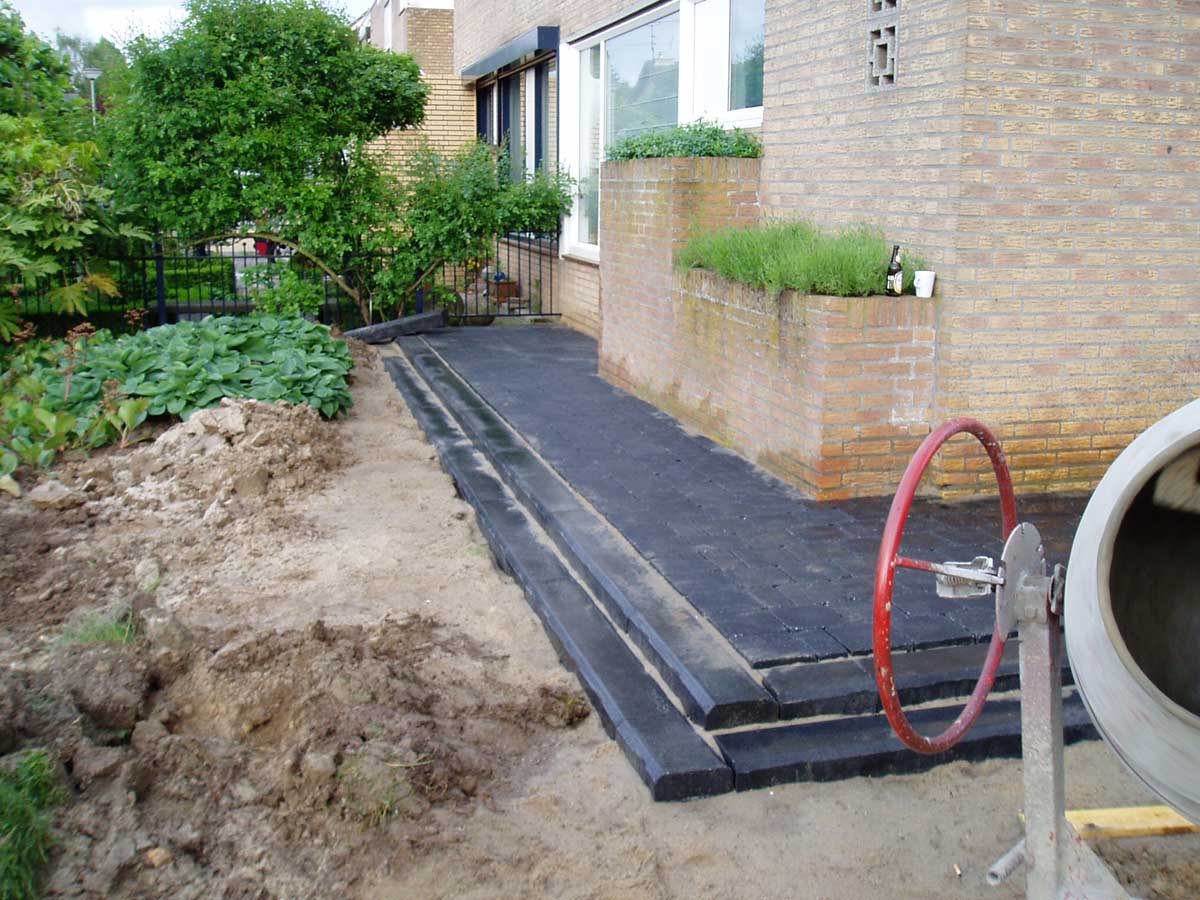 Bestrating voortuin in Urmond - Bestratingen