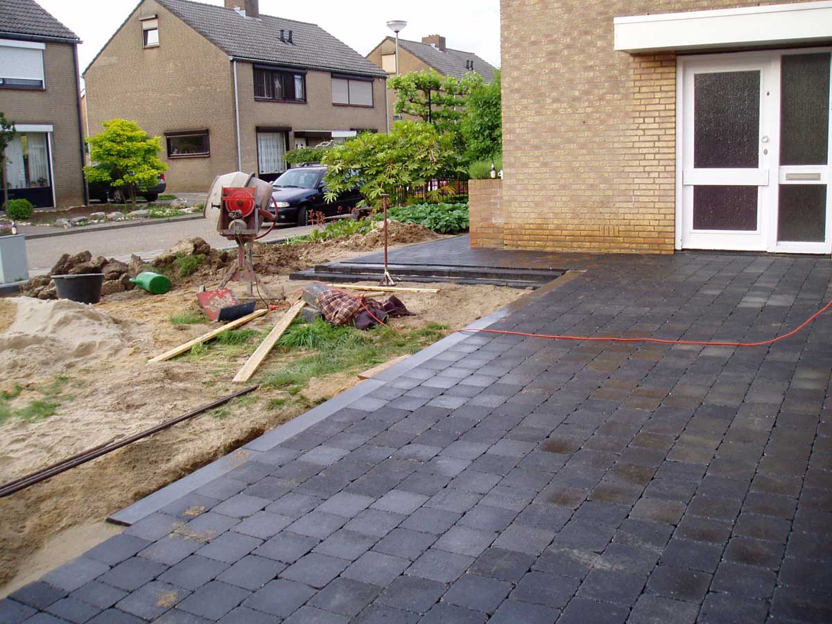 Bestrating voortuin in Urmond - Bestratingen